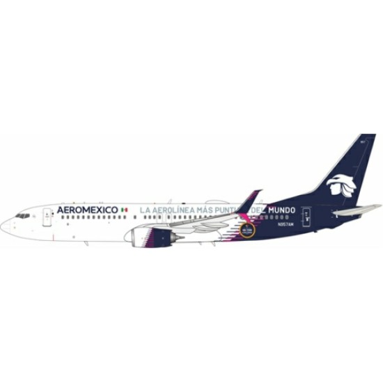 1/200 AEROMEXICO BOEING 737-852 N957AM WITH STAND