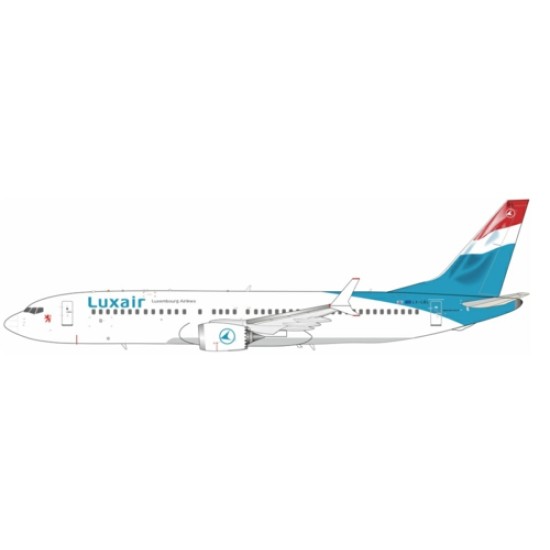 1/200 LUXAIR BOEING 737-8 MAX LX-LBL WITH STAND