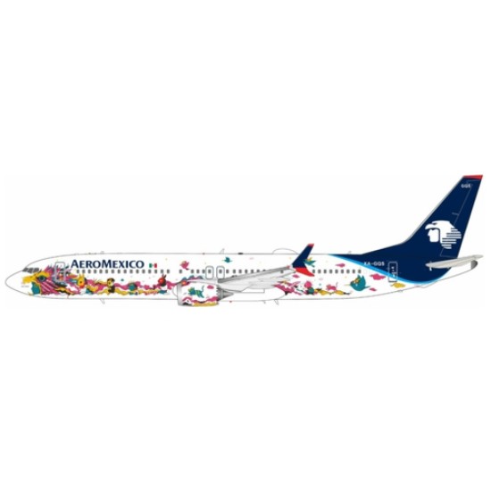 1/200 AEROMEXICO BOEING 737-9 MAX XA-GQS WITH STAND