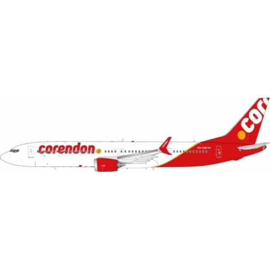 1/200 CORENDON DUTCH AIRLINES BOEING 737-9 MAX PH-CDP WITH STAND 1/200 CORENDON DUTCH AIRLINES BOEING 737-9 MAX PH-CDP WITH STAND