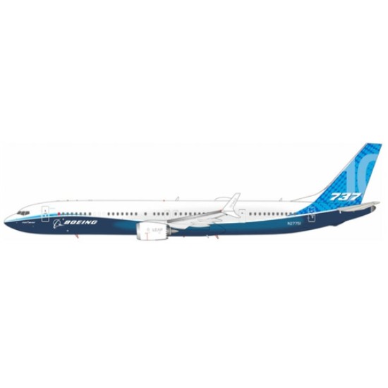 1/200 BOEING BOEING 737-10 MAX N27751 WITH STAND 1/200 BOEING BOEING 737-10 MAX N27751 WITH STAND