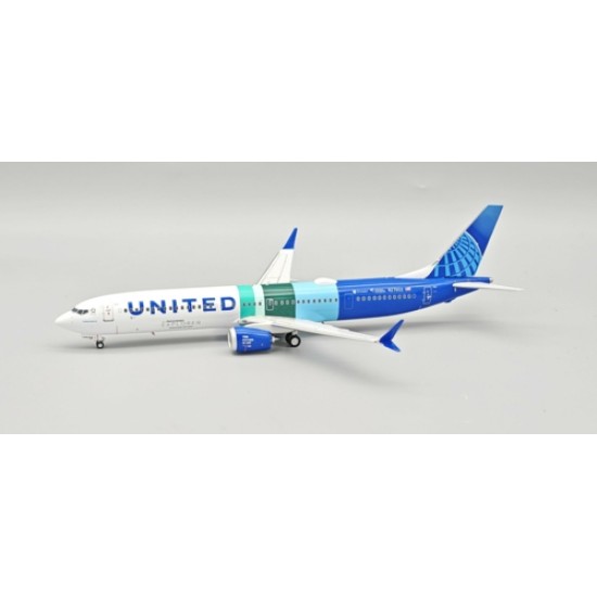 1/200 UNITED AIRLINES BOEING 737-10 MAX N27602 WITH STAND 144 MODELS