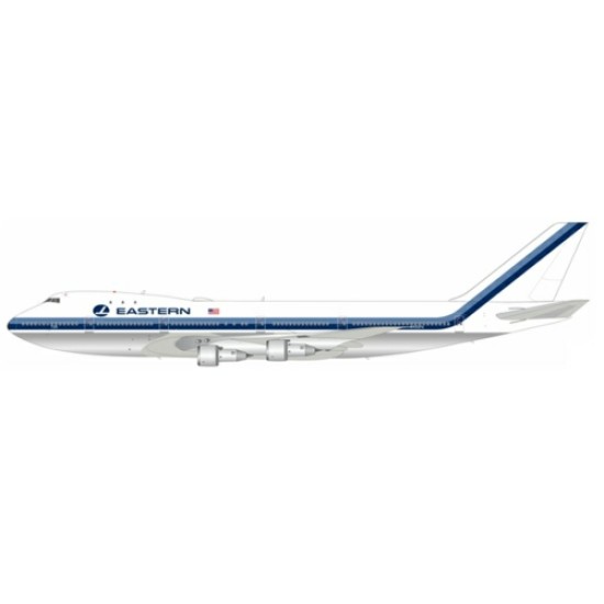 1/200 EASTERN AIR LINES BOEING 747-121 N735PA WITH STAND LIMITED 52 MODELS