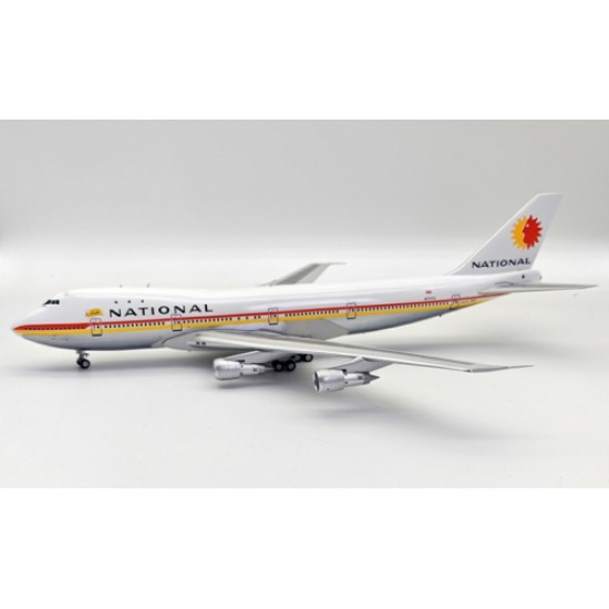 1/200 NATIONAL AIRLINES BOEING 747-135 N77773 WITH STAND IF741NA0923P