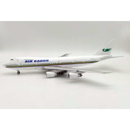 1/200 AIR GABON BOEING 747-200 F-ODJG WITH STAND IF742GN0722
