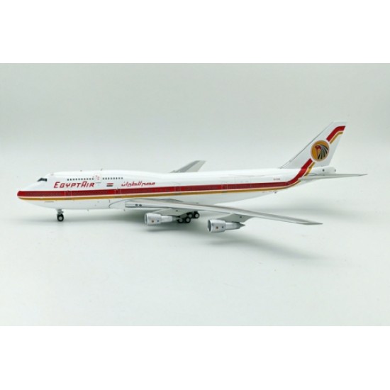 1/200 EGYPTAIR BOEING 747-366M SU-GAM WITH STAND IF743MS0122