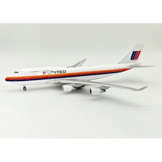 1/200 UNITED AIRLINES BOEING 747-422 N186UA WITH STAND IF744UA0623