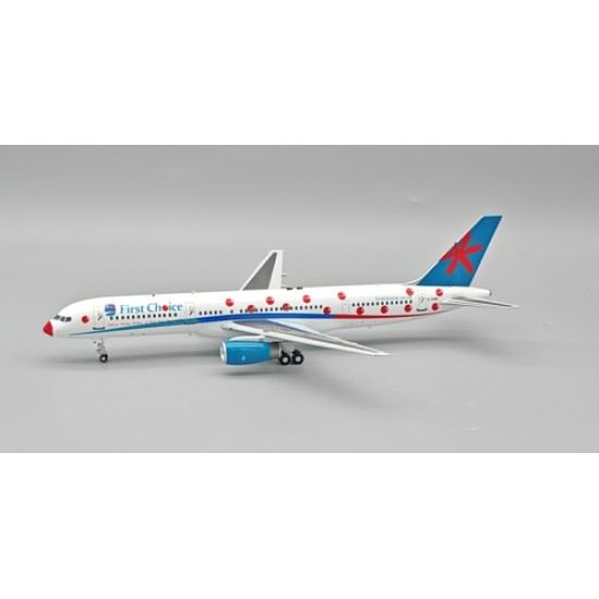 1/200 FIRST CHOICE AIRWAYS BOEING 757-2B7 G-OOBI (SPOTS) WITH STAND