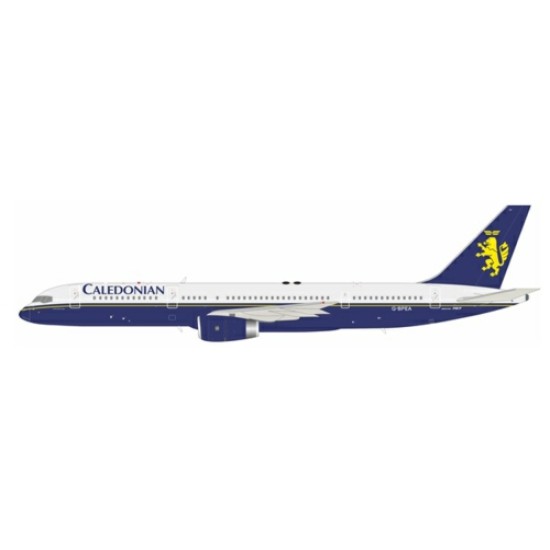 1/200 CALEDONIAN AIRWAYS (BRITISH AIRWAYS) BOEING 757-236 G-BPEA WITH STAND