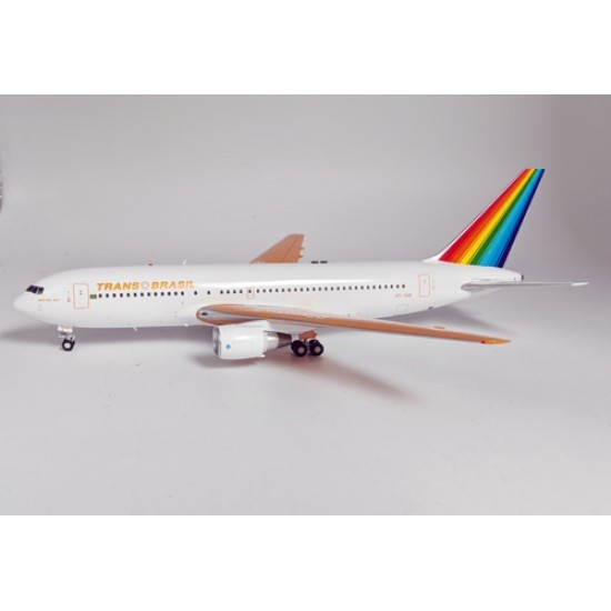 1/200 TRANS BRAZIL 767-200 PT-TAB NEW COLOURS WITH STAND IF762TR0823