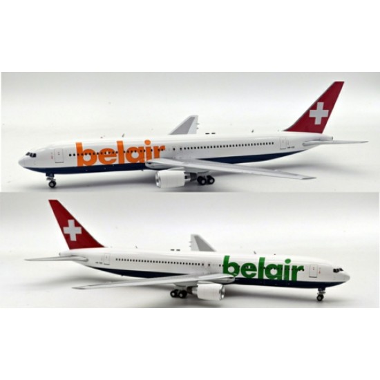 1/200 BELAIR BOEING 767-3Q8/ER HB-ISE WITH STAND IF763471223