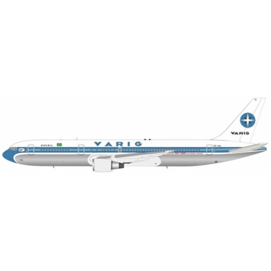 1/200 VARIG BOEING 767-341/ER PP-VOL POLISHED WITH STAND 1/200 VARIG BOEING 767-341/ER PP-VOL POLISHED WITH STAND