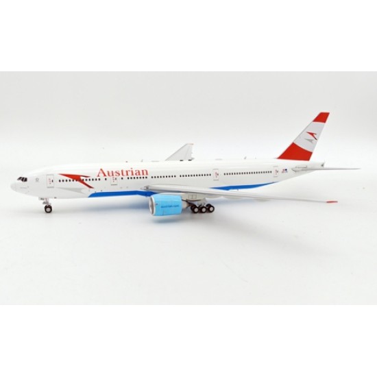 1/200 AUSTRIAN AIRLINES BOEING 777-2Z9ER OE-LPC WITH STAND