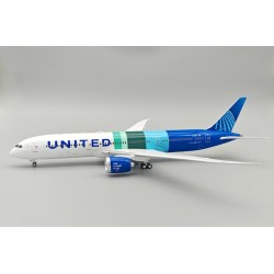 1/200 UNITED AIRLINES BOEING 787-9 N24988 THE FUTURE IS SAF SCHEME WITH STAND 1/200 UNITED AIRLINES BOEING 787-9 N24988 THE FUTURE IS SAF SCHEME WITH STAND