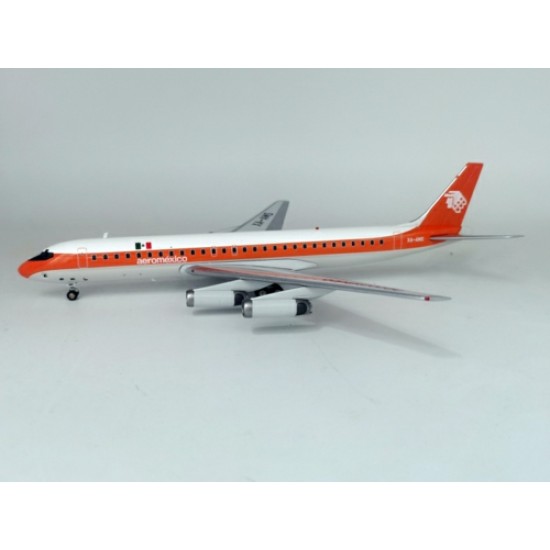 1/200 AEROMEXICO DC-8-62 XA-AMS WITH STAND