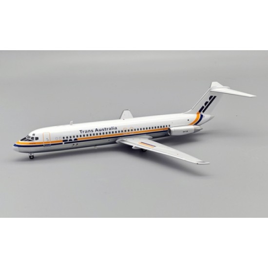 IF931TN1024N - 1/200 TRANS AUSTRALIA AIRLINES - TAA MCDONNELL DOUGLAS DC-9-31 VH-TJR WITH STAND MAP