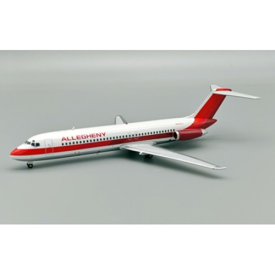 1/200 ALLEGHENY AIRLINES MCDONNELL DOUGLAS DC-9-31 N964VJ WITH STAND