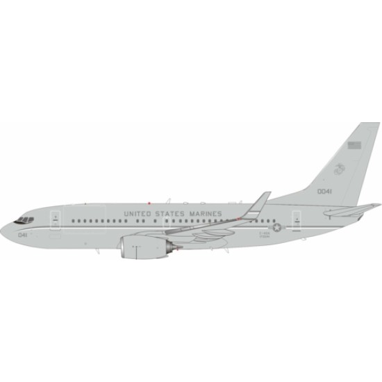 1/200 UNITED STATES MARINES 737-7AFC C-40A 170041 WITH STAND LIMITED 60 MODELS 1/200 UNITED STATES MARINES 737-7AFC C-40A 170041 WITH STAND LIMITED 60 MODELS
