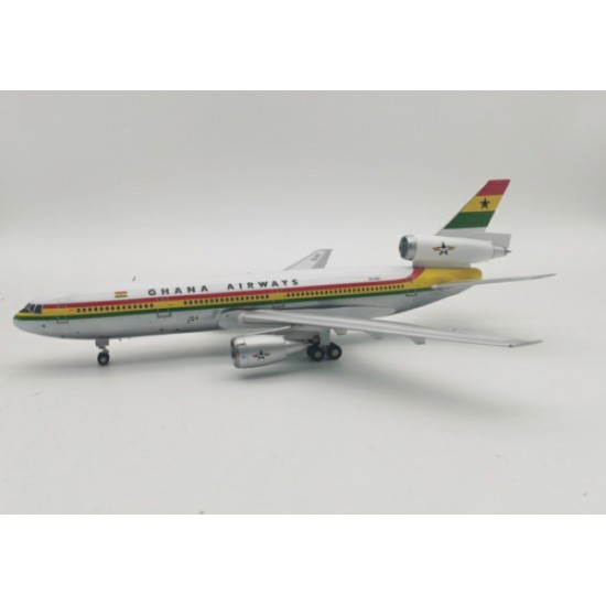 1/200 GHANA AIRWAYS 9G-ANA MCDONNELL DOUGLAS DC-10-30 POLISHED