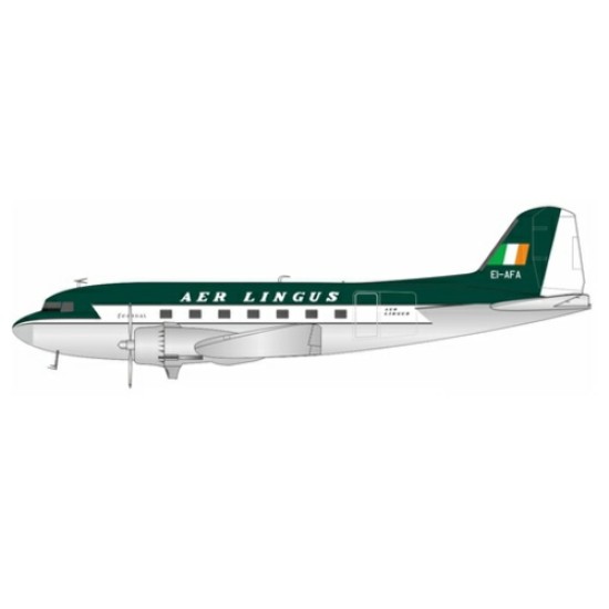 1/200 DC3 AER LINGUS EI-AFA WITH STAND