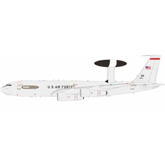 1/200 USA - AIR FORCE BOEING E-3B SENTRY (707-300) 76-1605 WITH STAND 1/200 USA - AIR FORCE BOEING E-3B SENTRY (707-300) 76-1605 WITH STAND