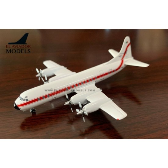 1/400 MEXICO AIRFORCE L188 TP-201 (ONLY 48 MODELS)