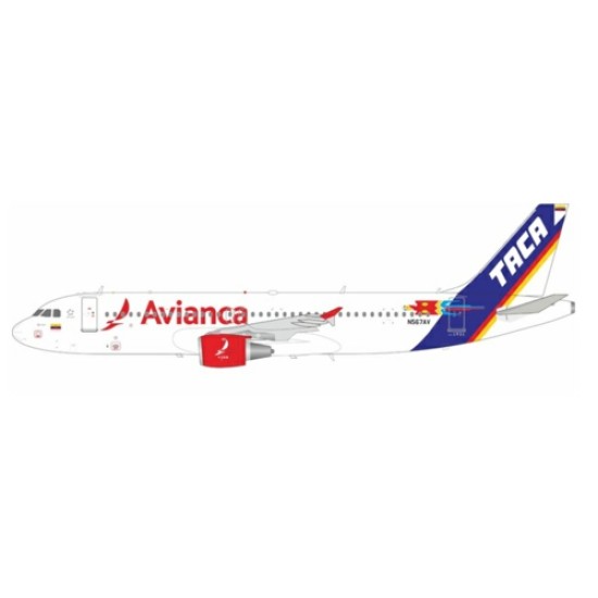 1/200 TACA RETRO AVIANCA AIRBUS A320-214 N567AV IFEAV567