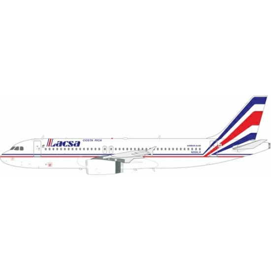 1/200 LACSA AIRBUS A320-212 N991LR (EL AVIADOR MODELS) 1/200 LACSA AIRBUS A320-212 N991LR (EL AVIADOR MODELS)