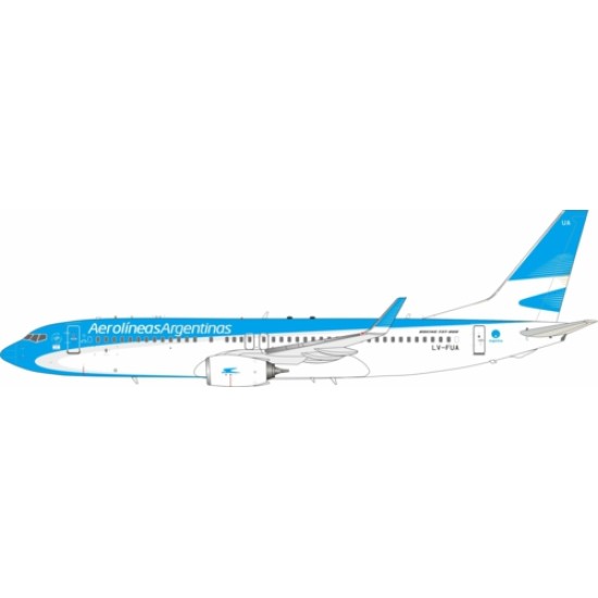 1/200 AEROLINEAS ARGENTINAS BOEING 737-800 LV-FUA WITH STAND