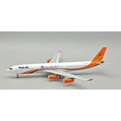 1/200 KAM AIR A340-313 YA-KME WITH STAND 15 YEARS IN THE SKY LIMITED EDITION 60 MODELS ONLY 1/200 KAM AIR A340-313 YA-KME WITH STAND 15 YEARS IN THE SKY LIMITED EDITION 60 MODELS ONLY