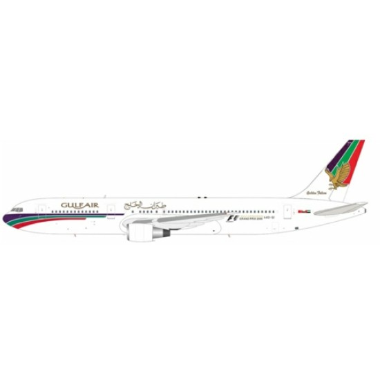1/200 GULF AIR BOEING 767-3P6/ER A40-GI WITH STAND 60 MODELS ONLY 1/200 GULF AIR BOEING 767-3P6/ER A40-GI WITH STAND 60 MODELS ONLY