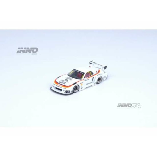 1/64 LB WORKS MAZDA RX7 FD3S SUPER SILHOUETTE WHITE ORANGE