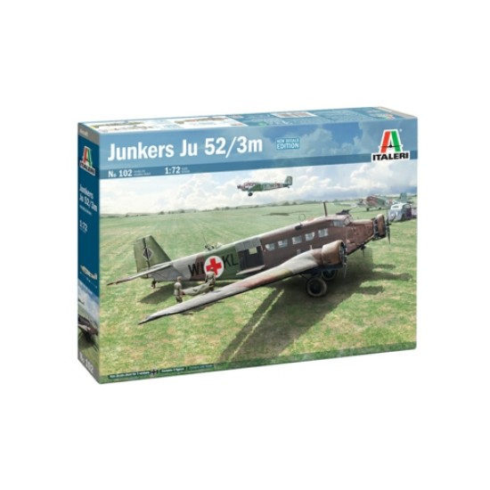 1/72 JUNKERS JU-52/3M (PLASTIC KIT)