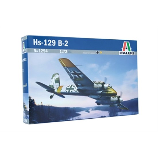 1/72 HENSCHEL HS-129B (PLASTIC KIT)