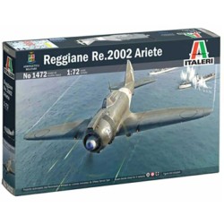 1/72 REGGIANE RE.2002 ARIETE (PLASTIC KIT) 1472 1/72 REGGIANE RE.2002 ARIETE (PLASTIC KIT) 1472