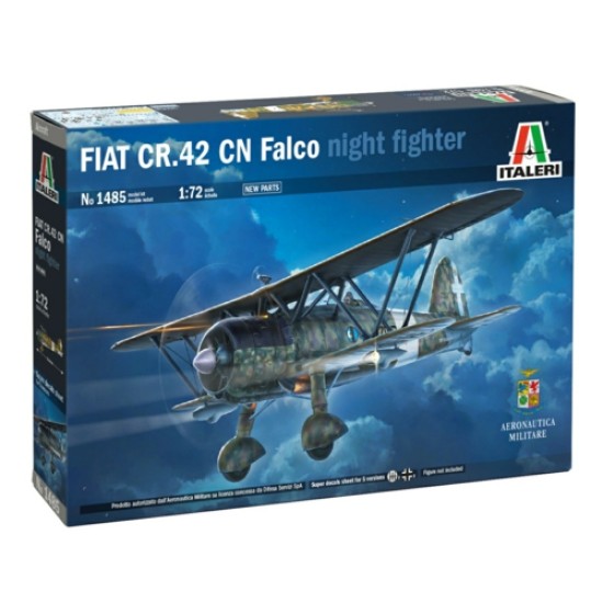 1/72 FIAT CR.42 CN FALCO NIGHT FIGHTER (PLASTIC KIT)