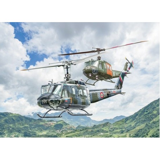 IT2845 - 1/48 AB.205/UH-1 D SAR SEARCH AND RESCUE HELICOPTER IT2845 - 1/48 AB.205/UH-1 D SAR SEARCH AND RESCUE HELICOPTER
