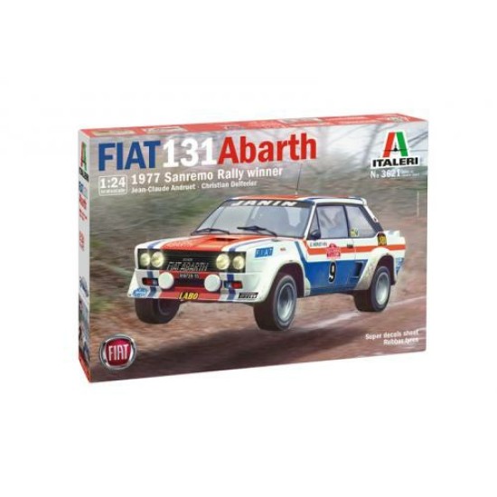 1/24 FIAT 131 ABARTH SAN REMO WINNER 1977
