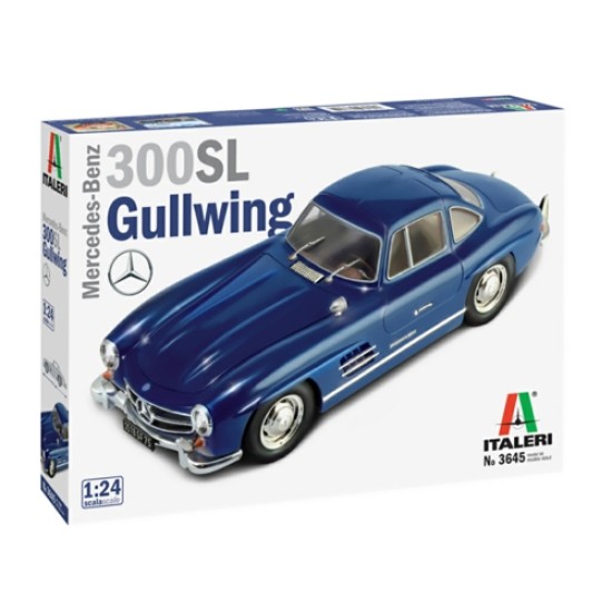 1/24 MERCEDES 300 SL GULLWING (PLASTIC MODEL KIT) 3645