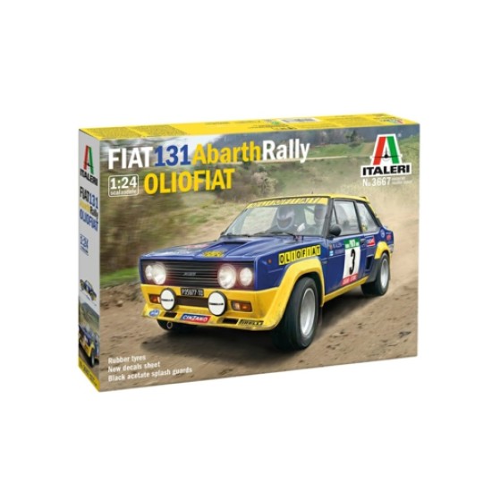 1/24 FIAT 131 ARBARTH RALLY OL10 FIAT (PLASTIC KIT) 3667