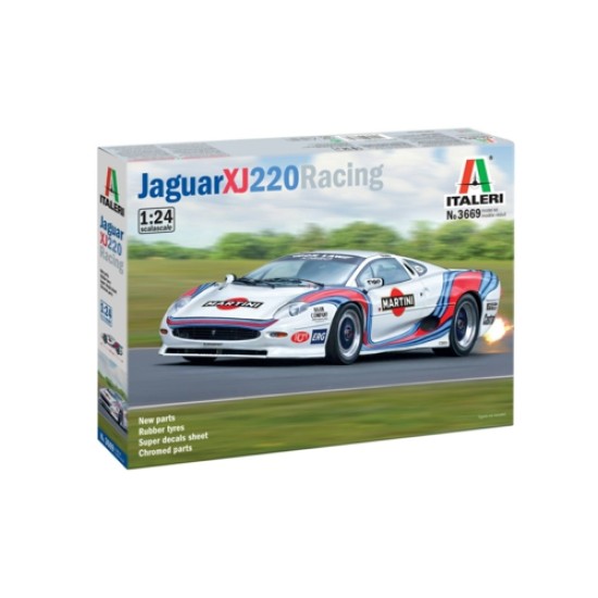 1/24 JAGUAR XJ 220 RACE CAR (PLASTIC KIT)