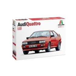 1/24 AUDI QUATTRO (PLASTIC KIT) 3671 1/24 AUDI QUATTRO (PLASTIC KIT) 3671