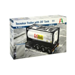 1/24 TECNOKAR 20TANK TRAILER (PLASTIC KIT)