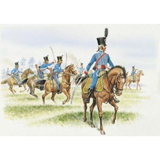 1/72 FRENCH HUSSARS (PLASTIC KIT)