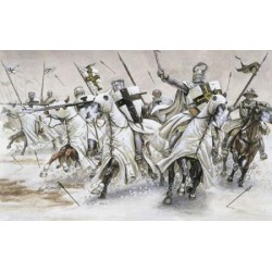 1/72 TEUTONIC KNIGHTS (PLASTIC KIT) 6019