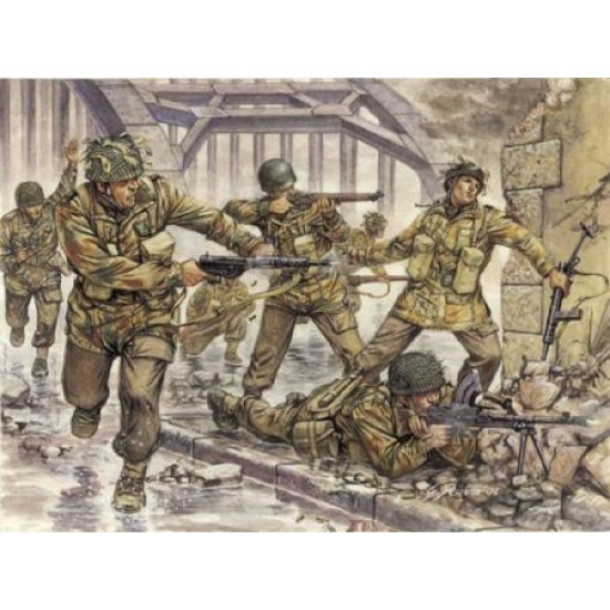 1/72 BRITISH PARATROOPERS (PLASTIC MODEL KIT) 6034
