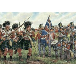 1/72 NAPOLEONIC WARS BRITISH AND SCOTS INFANTRY (PLASTIC KIT) 1/72 NAPOLEONIC WARS BRITISH AND SCOTS INFANTRY (PLASTIC KIT)