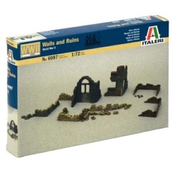 IT6087 - 1/72 ACCESSORIES AND RUINS (PLASTIC KIT) IT6087 - 1/72 ACCESSORIES AND RUINS (PLASTIC KIT)