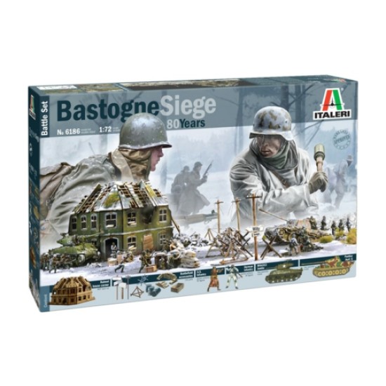 1/72 BASTOGNE SIEGE MDF VERSION 80TH ANNIVERSARY (PLASTIC KIT)