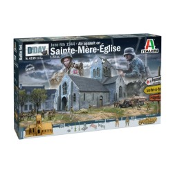 1/72 BATTLE OF NORMANDY SAINTE-MERE-EGLISE (PLASTIC KIT)